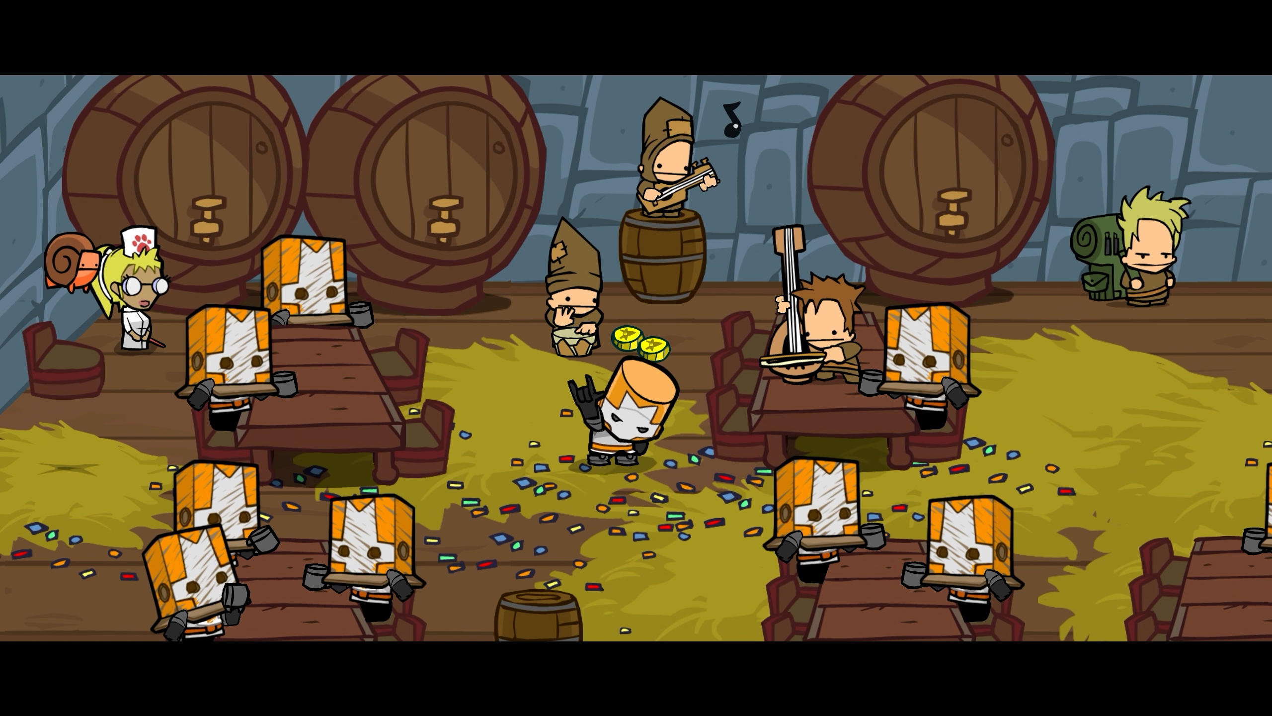 Castle Crashers: Painter Boss Paradise