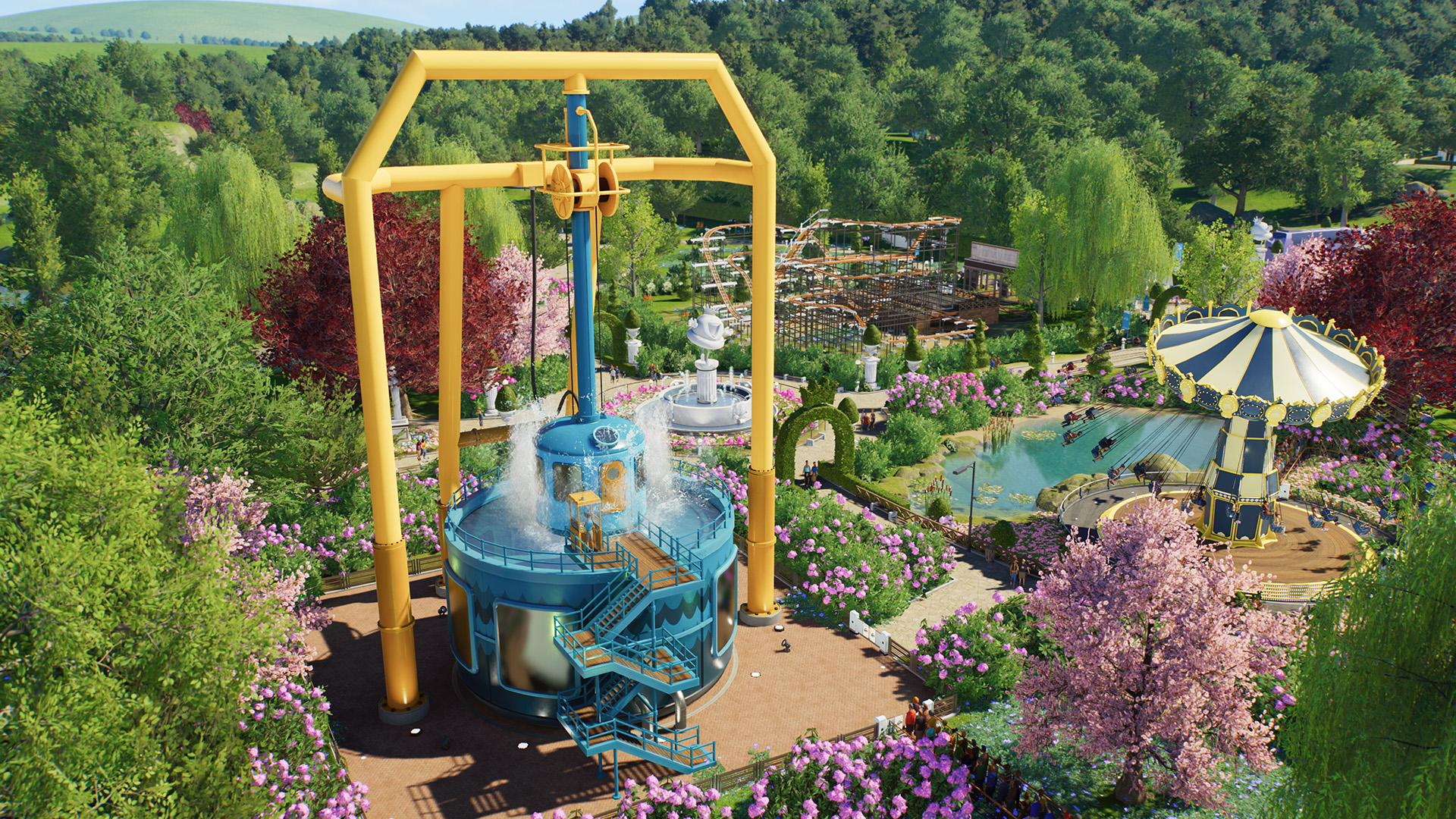 Planet Coaster 2: Vintage Funfair Ride Pack