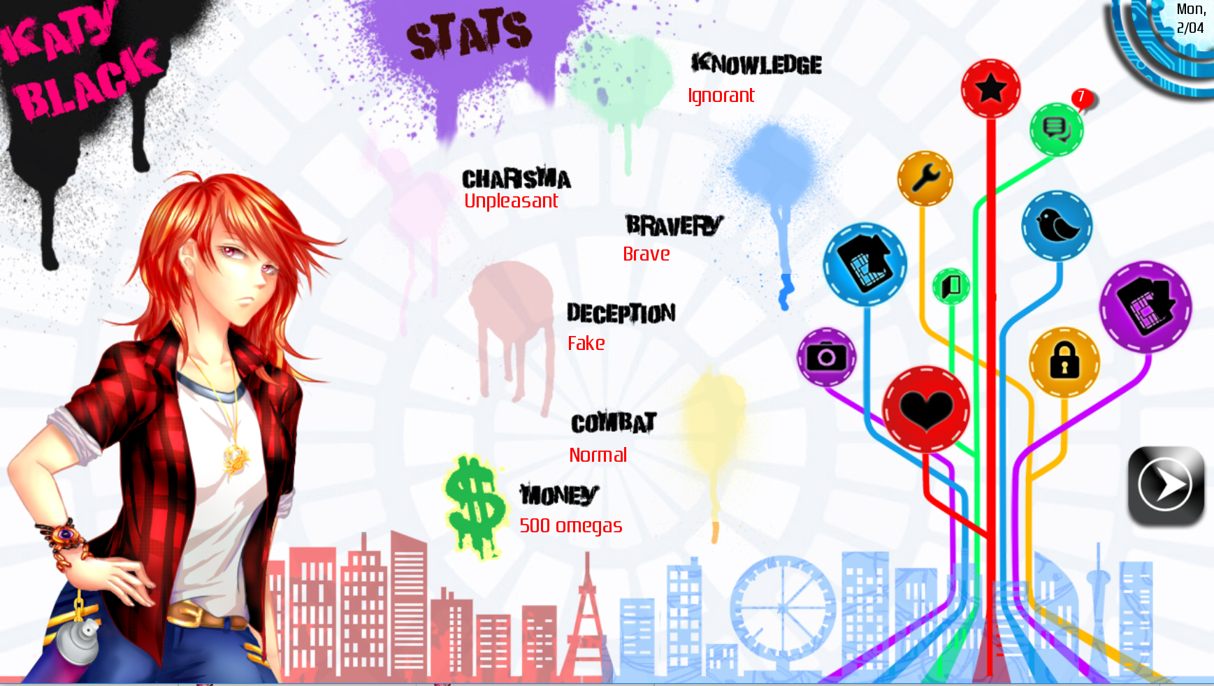 Amplitude: A Visual Novel